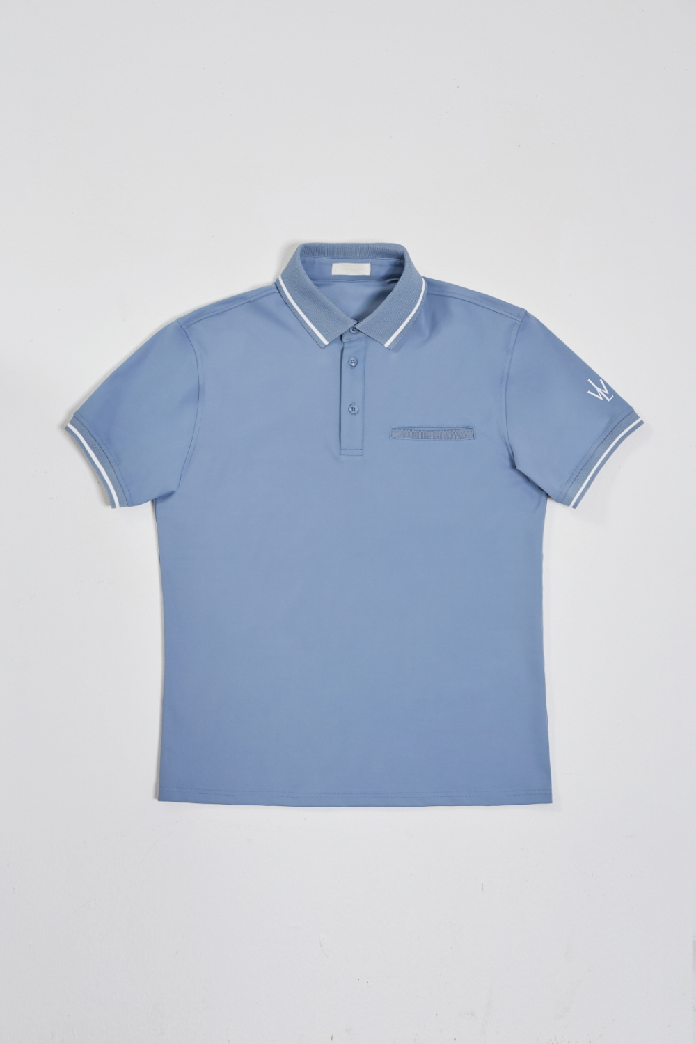 半袖Tシャツ ブルー 商品カラー画像-S1L10